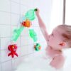 Cascadewaterval badspeelgoed van Hape met krab, zeester en octopus.