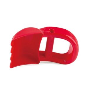 Hape Handdigger zandschep klauw in rood voor strand en zandspel bij het speellab