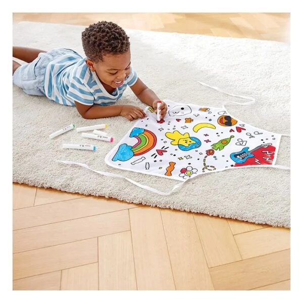 Hape Knutselset Keukenschort Kleuren – Creatief Knutselpakket voor Kinderen