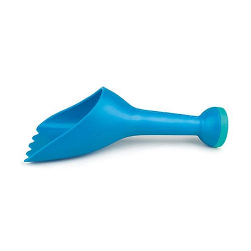 Hape regenschep zand en water schep blauw buitenspeelgoed voor kinderen