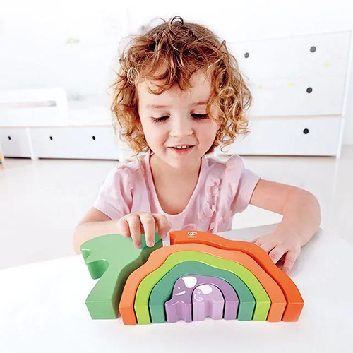 Safari Elephant Stacking Blocks van Het Speellab voor creatief bouwen