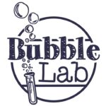 Logo Bubblelab ontdekkend educatief buitgenspeelgoed STEM bij het Speellab