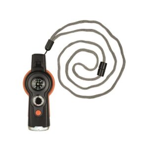 Expeditie natuur survival tool 6 in 1 multitool voor kinderen met fluitje