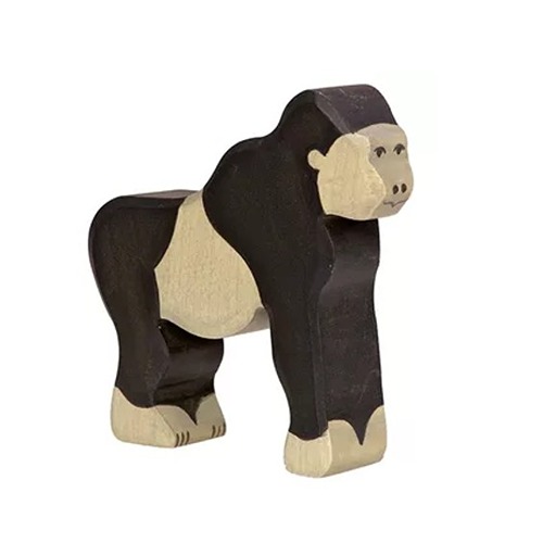 Houten handgemaakt dierfiguur voor open einde spel. Duurzaam en realistich speelgoed van Holztiger bij Het Speellab