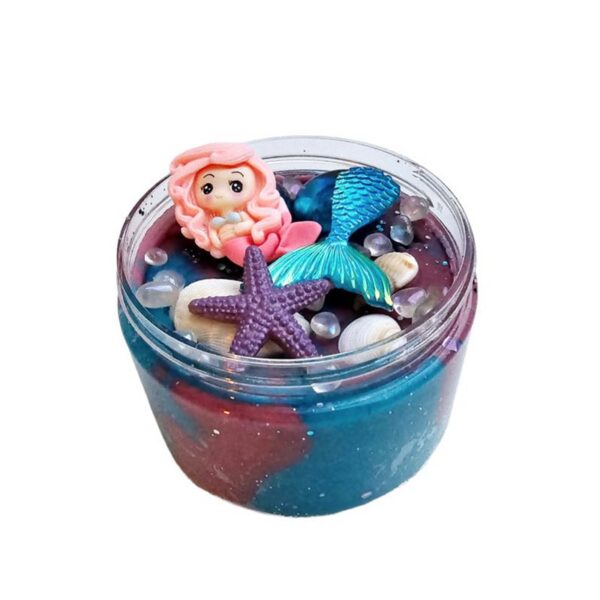 Pot sensorydough van Sensoryfun thema zeemeermin