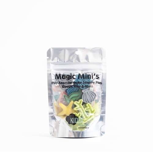 Kiddi Magic mini;'s oceaan PLA figuren voor fantasierijk rollenspel, sensorisch en open einde spel