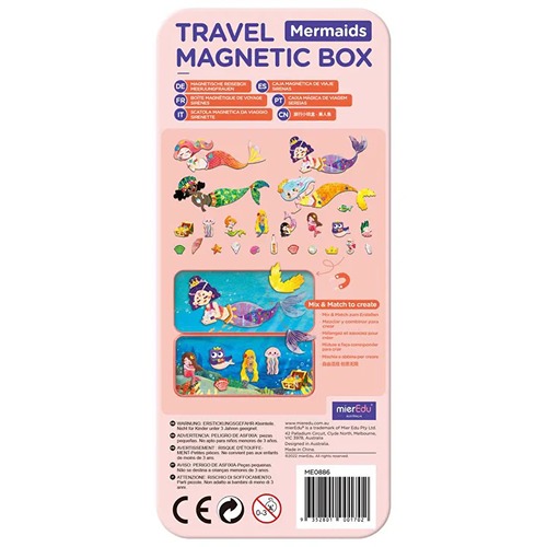 Magnetische zeemeermin speelset MierEdu creatieve activiteit voor kinderen