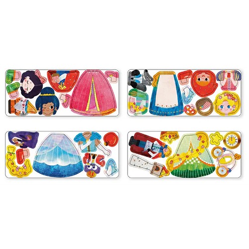 Magnetische travelbox sprookjes thema van MierEdu fantasierijk speelgoed voor kinderen