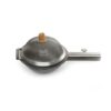 Popcorn-maker-kamperen-buiten-ontdekken Zijaanzicht van de huckleberry popcorn maker