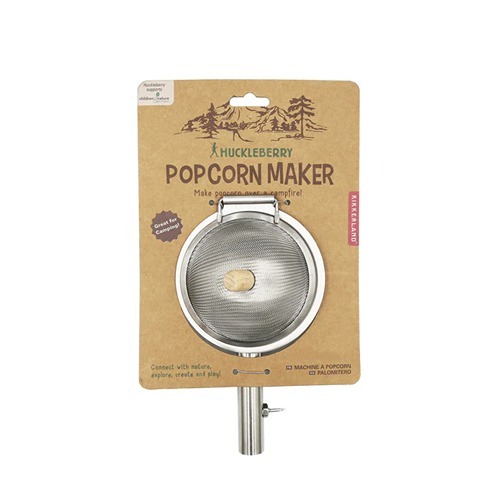 kikkerland-openeinde-avontuurlijk-popcorn Verpakking met de huckleberry popcorn maker